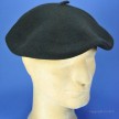 Beret Basque Homme Noir 12" pouces ou 27,9 cm - 190g