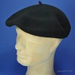 Beret Basque Homme Noir 12,5" pouces ou 29,1 cm - 90g