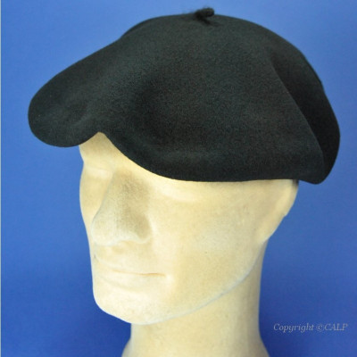 béret noir basque Ø 29.10 cm